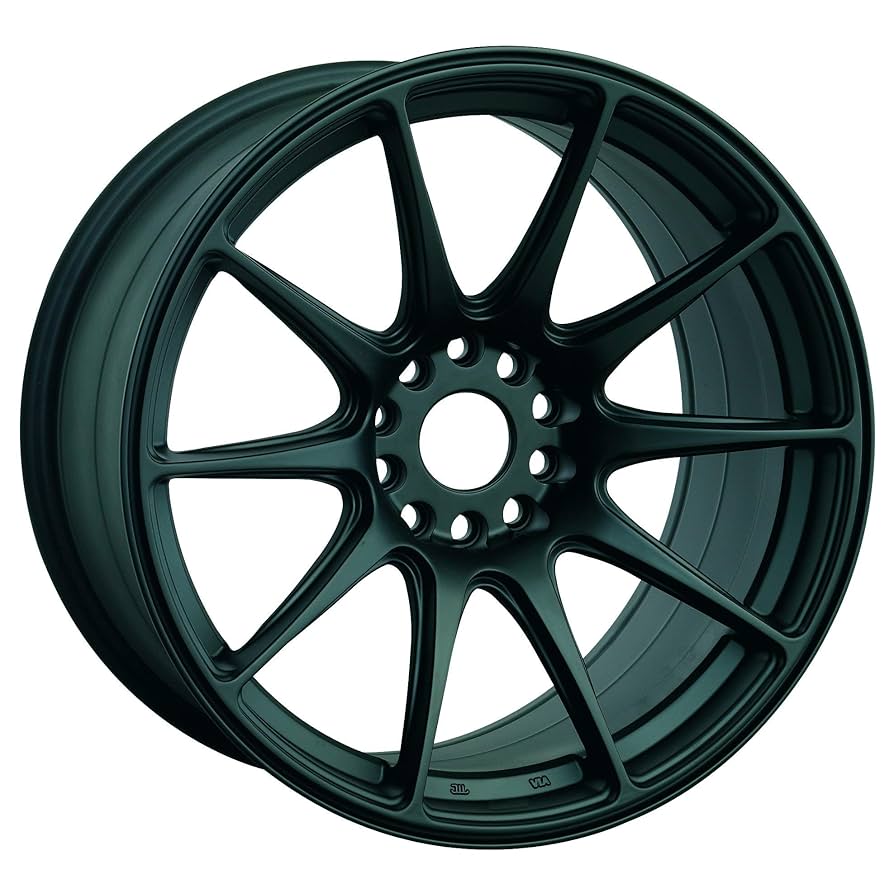 Amazon.co.jp: XXR 527 フラットブラックホイール 塗装済み (17